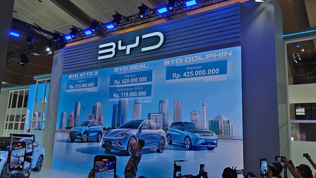 Ini Harga 3 Mobil Listrik BYD, Termurah Rp425 Jutaan!