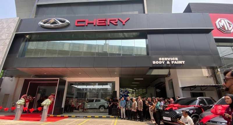 Chery Kini Punya Fasilitas Body & Paint di Indonesia