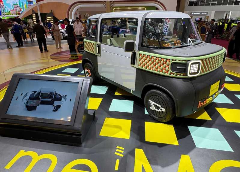 Mobil Listrik Konsep Daihatsu me:MO Mejeng di GIIAS 2024, Imut Banget!