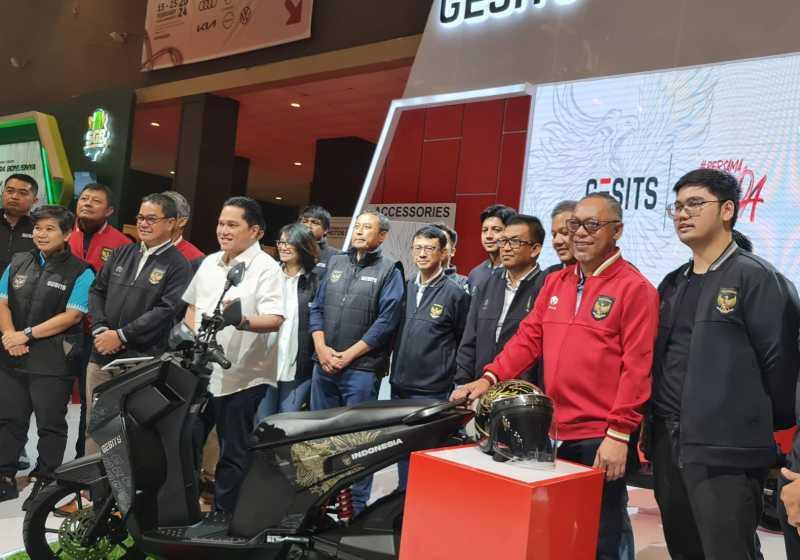 Motor Listrik Gesits Ditargetkan Laku 20.000 Unit Selama 2024