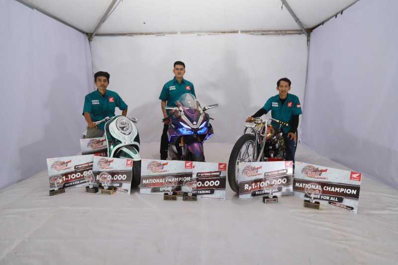 3 Motor Terbaik di Honda Modif Contest 2023