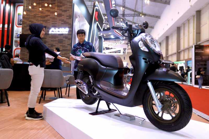 Warna Baru New Honda Scoopy Mejeng di IMOS+ 2023