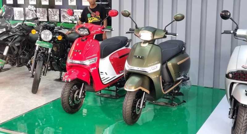 FOTO: Skuter Italia Futuristis Asal China, Keeway Versilia 150i