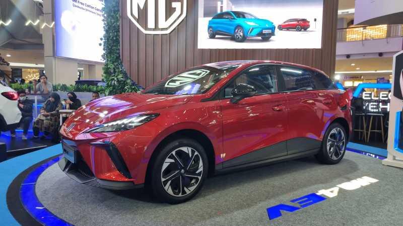 FOTO: Si Sporty Mobil Listrik Crossover MG4 EV