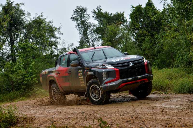 Modifikasi Mitsubishi Triton, Siap Libas Asia Cross Country Rally 2022