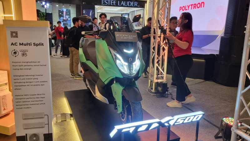 Polytron Luncurkan Motor Listrik Besar Fox 500, Harga Rp40 Jutaan!