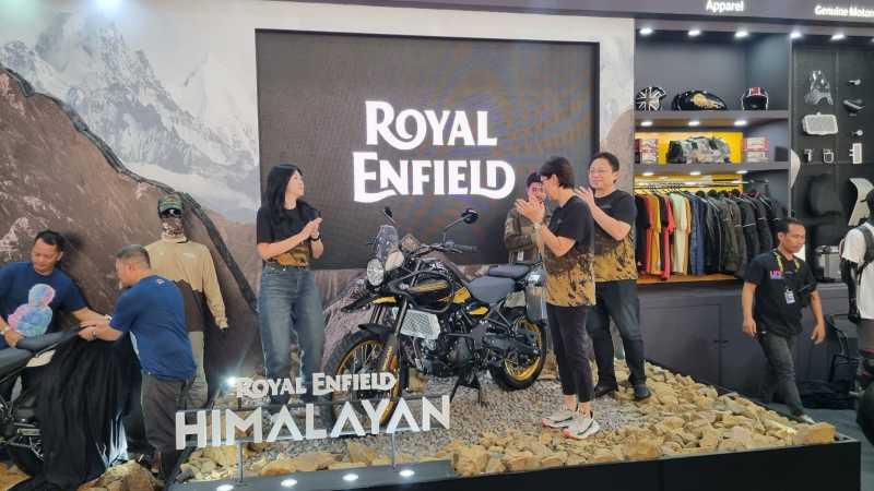 Royal Enfield Shotgun 650 dan Himalayan Terbaru Rilis di GIIAS 2024