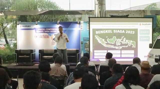 65 Titik Bengkel Siaga Suzuki Kawal Mudik Sumatra, Jawa dan Bali