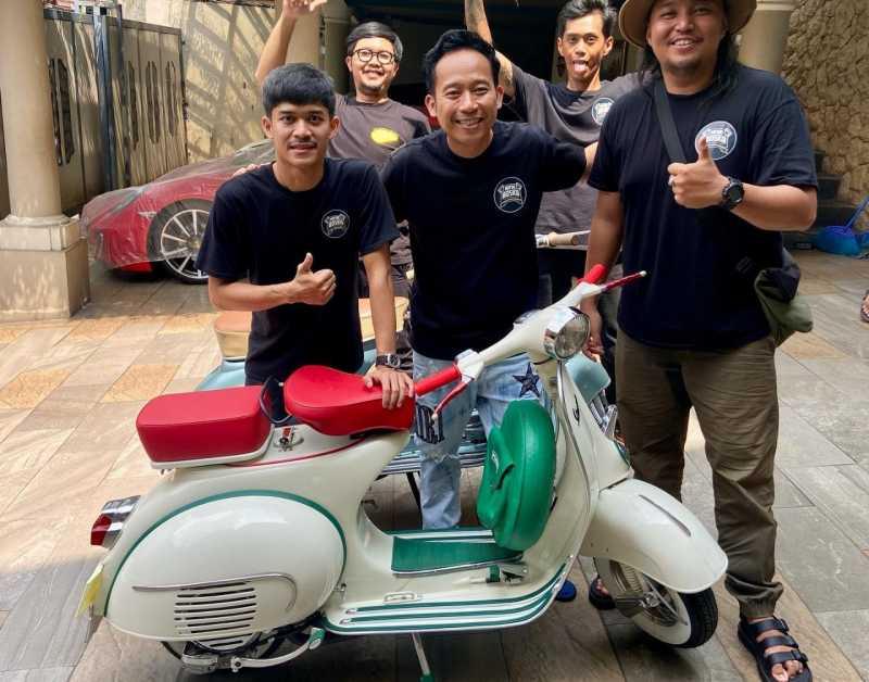 Kenalan Sama Si Demplon, Vespa VNB 6 Denny Cagur yang Super Rare