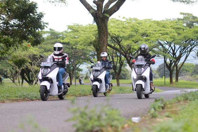 Antusiasme Motor Listrik Yamaha E01 di Medan Sangat Tinggi