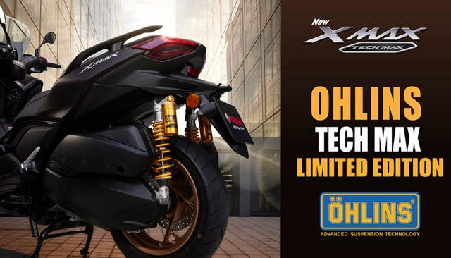 Yamaha Xmax TechMAX Thailand Pakai Suspensi Ohlins, Harga Rp100 Juta!