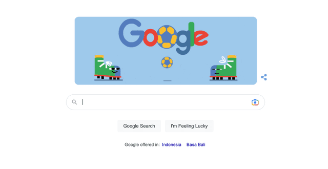 Google Doodle Sambut Piala Dunia 2022