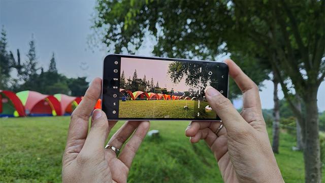 Foto Camping Estetik Pakai Samsung Galaxy A35 5G, Ini Caranya