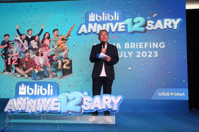 Jelang Ultah ke-12, Blibli Siapkan Cashback Jutaan Hingga Promo Serba Rp12 