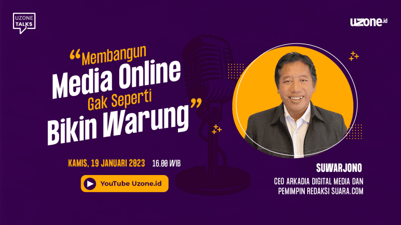 Uzone Talks: Membangun Media Online Gak Seperti Bikin Warung