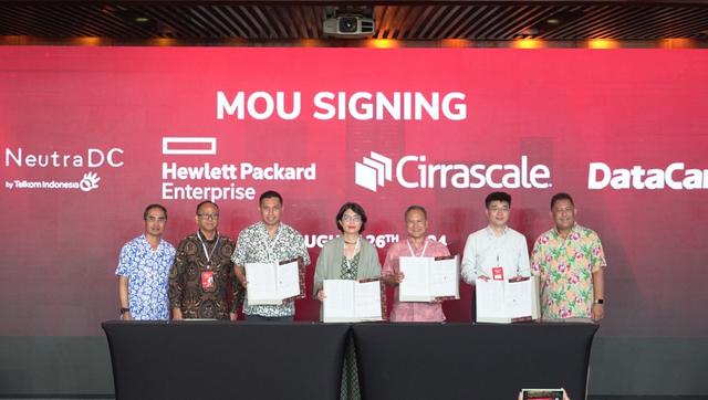 Telkom Gelar NeutraDC Summit di Bali, Jalin Kerja Sama dengan HPE