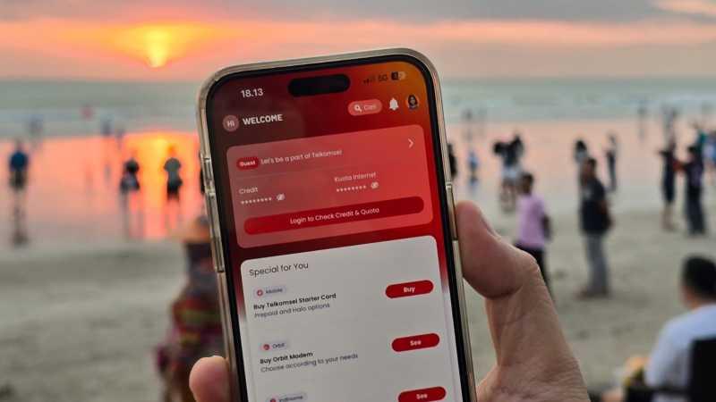 5G Telkomsel Sudah Nyambung dari Bandara Ngurah Rai ke Canggu