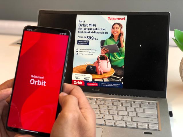 Telkomsel Rilis Modem Portable Orbit MiFi, Paling Murah Rp599 Ribu