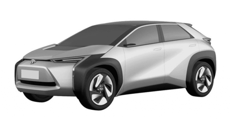 Render Crossover Listrik  Toyota, Keren dan Futuristik