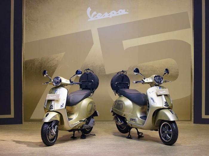 Vespa 75th Anniversary Limited Edition Meluncur di Indonesia