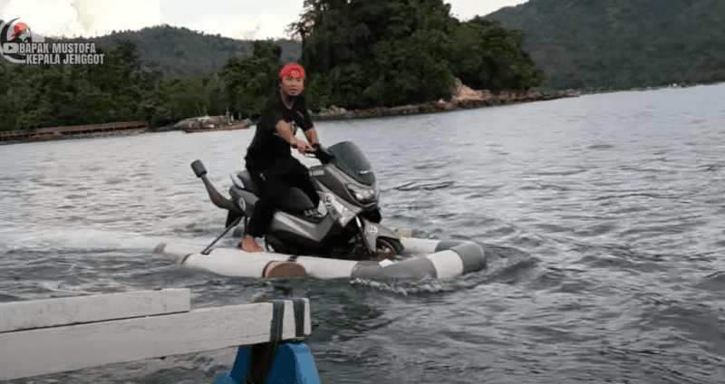 Warga +62 Modifikasi Yamaha NMax Jadi Jetski