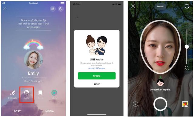 Cara Membuat Avatar di Line