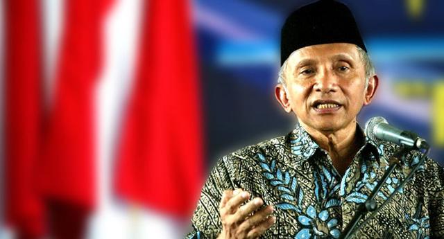 Amien Rais Batal Ikut Aksi 287 untuk Tolak Perpu Ormas