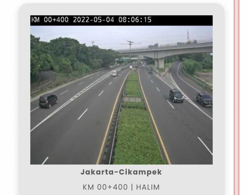 Cara Pantau CCTV Jalan Tol, Biar Gak Kejebak Macet Horor Arus Balik