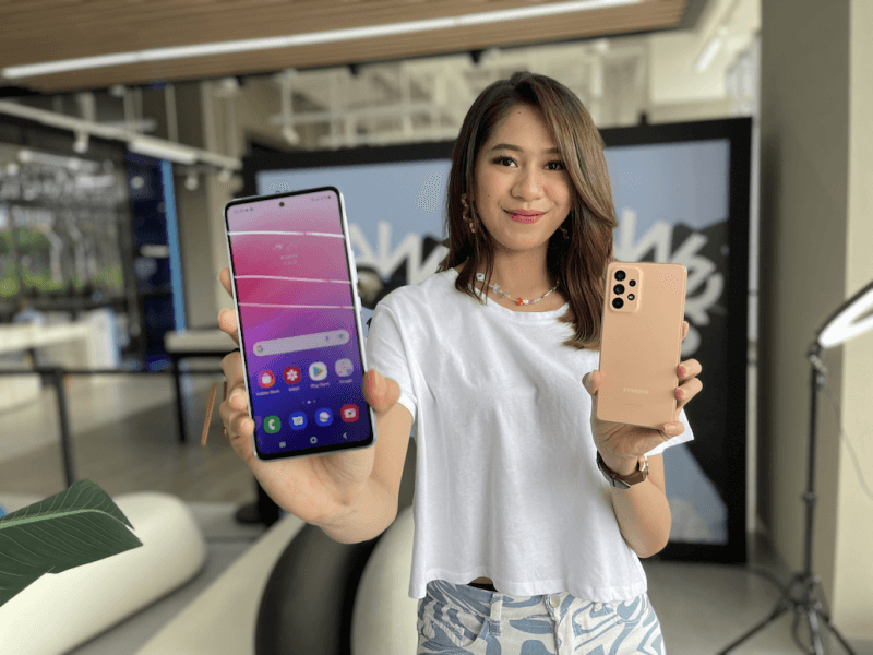 FOTO: Jelajah Bodi Galaxy A53 5G dari Dekat