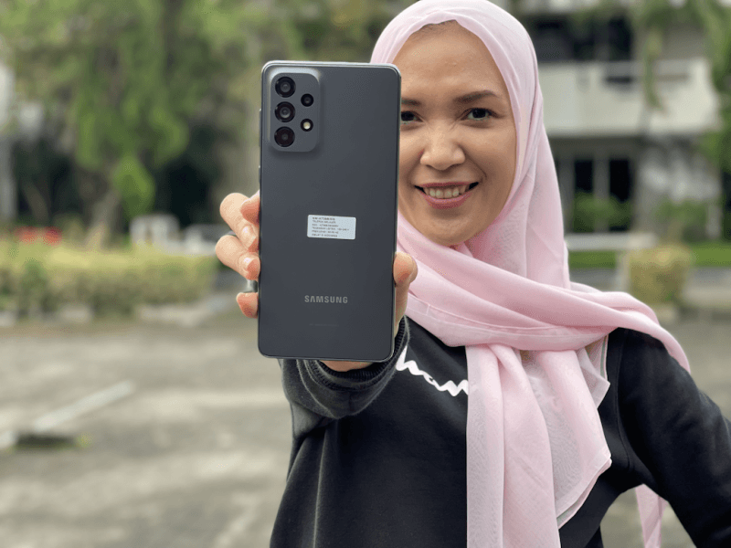 FOTO: Lebih Dekat dengan Samsung Galaxy A73 5G