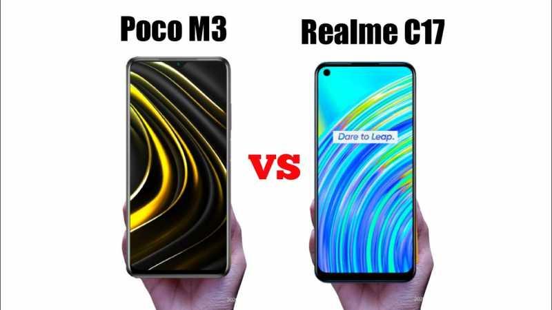 Perang Ponsel Entry Level: Poco M3 vs Realme C17