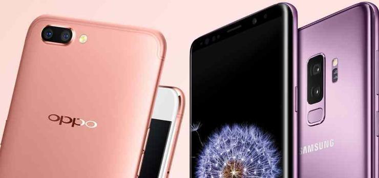 ‘Perang’ Ponsel Terlaris di Indonesia, Samsung vs. Oppo