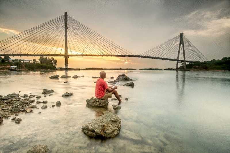 Batam Punya Jembatan <i>Golden Gate</i> Seperti di San Francisco