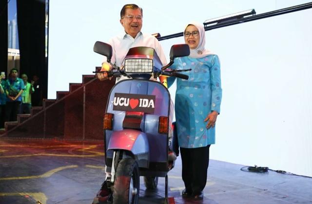 Sebuah Vespa Excel, Dari Paspampres untuk Jusuf Kalla