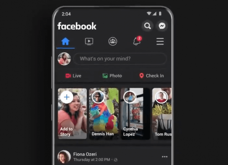 Masih Diuji Coba, Begini Wajah Dark Mode Facebook