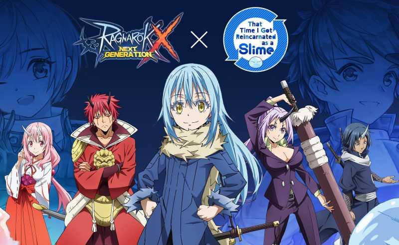 Ragnarok X: Next Generation Kolaborasi dengan Anime "That Time I Got Reincarnated as a Slime"