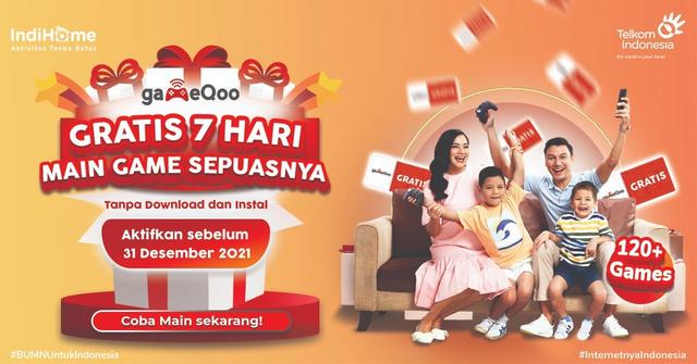 Cloud Gaming GameQoo Kasih Free Trial 7 Hari untuk Hadiah Akhir Tahun