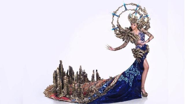 Kostum Nasional Indonesia Top 10 di Miss Grand International