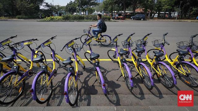 Unduh Aplikasi, Syarat Nikmati Sepeda Gratis di Monas