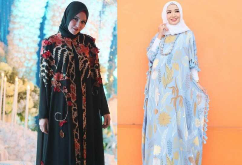  Percantik Penampilan Lebaran dengan Balutan Kaftan Cantik 