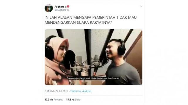 Raditya Dika Unggah Cover Lagu Aladdin, Begini Komentar Kocak Warganet