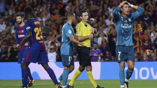 Kurang Ajar pada Wasit, Ronaldo Dihukum RFEF