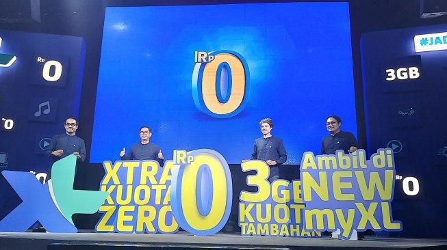 XL Xtra Kuota Zero Diluncurkan, Tawarkan Kuota Internet Gratis