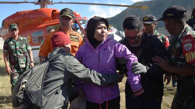 Kesaksian Pendaki saat Gunung Rinjani Diguncang Gempa 6,4 SR