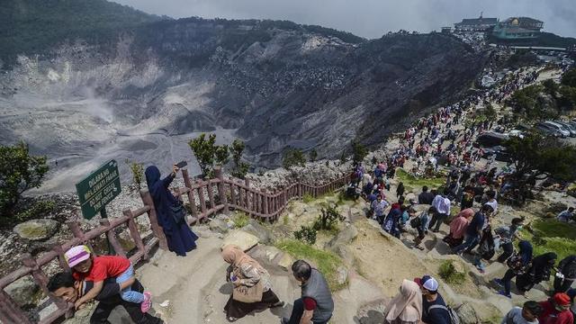 Cerita Warga Lembang Soal Hoaks Erupsi Tangkuban Parahu