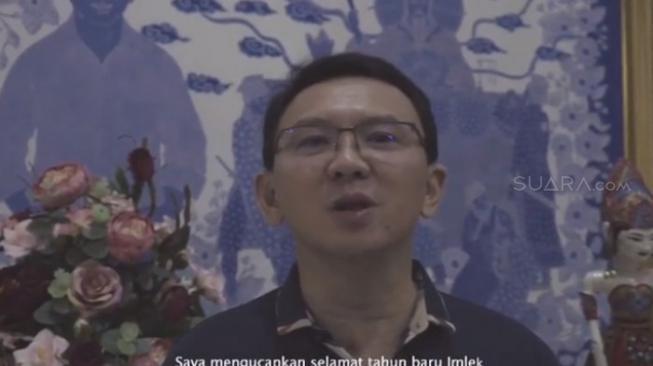 Pulang Kampung, Ini Doa Ahok saat Rayakan Imlek 2019