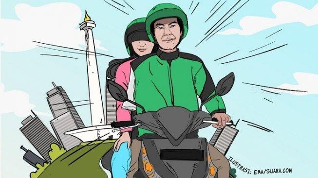 Ojek Online Dinilai Bikin Lifestyle Masyarakat Malas Jalan