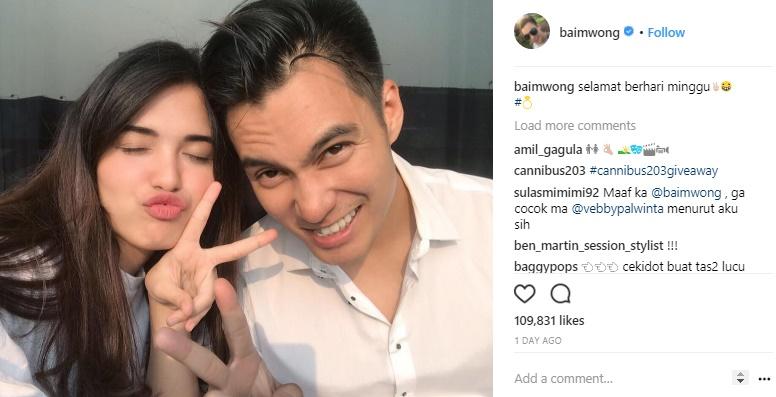 Baim Wong - Vebby Palwinta Dikabarkan Putus