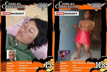 Coba Jangan Tertawa Lihat 9 Peserta Lomba Cosplay Low Budget