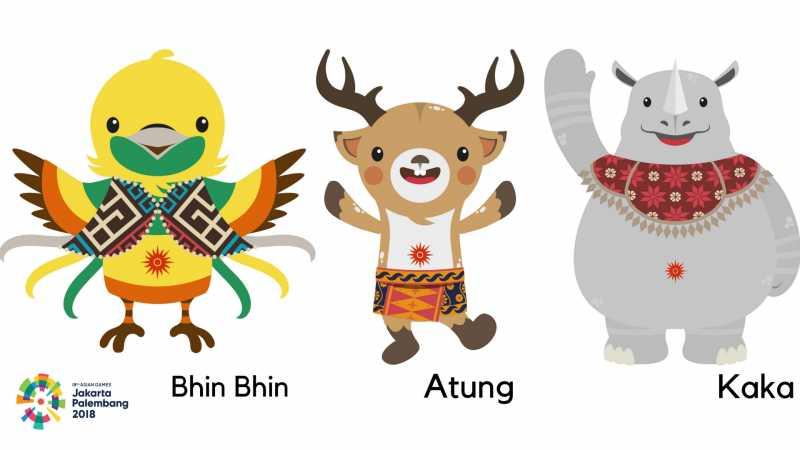 Yuk, Kenalan Lebih Dekat dengan 3 Maskot Asian Games 2018!